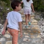 Joe Gatto Instagram - “Hiking” with the kids. So many steps