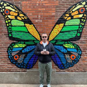 Joe Gatto Instagram - Metamorphosis is part of life. I’m a beautiful butterfly