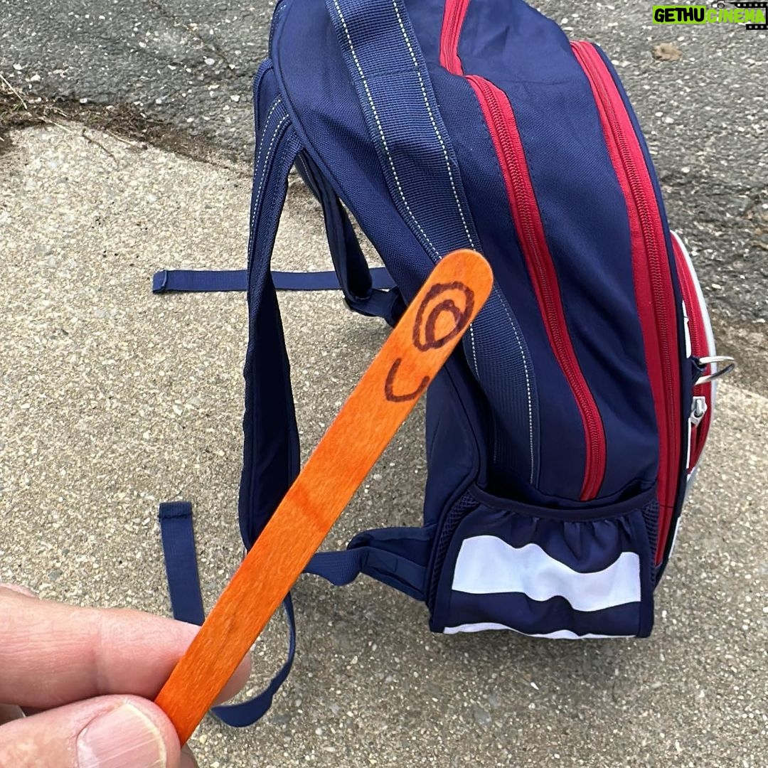 Joe Gatto Instagram - Introducing “Sticky Wicky” - a friend my son made me at school today to keep me company when he’s at school. Love this kid. And Sticky Wicky too.