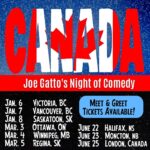 Joe Gatto Instagram - Kicking off 2023 with performing for my people in Canada. So excited to see you all after hearing that I should come tour there for over a decade. Tickets at JoeGattoOfficial.com or use the link in the bio.