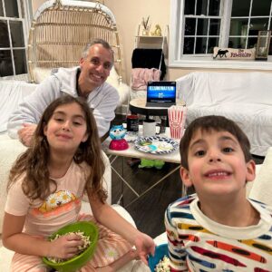 Joe Gatto Instagram - Well @illuminationent has done it again with #migrationmovie - super fun. Thanks for letting the Gattos have a sneak peek with an at home movie night (complete with a concessions stand). My man @kumailn crushes it. Make sure to check it out friends. 

@nicolaparish #parishpr
