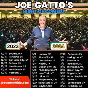 Joe Gatto Instagram - New cities and dates thru March on sale NOW. Get them at www.joegattoofficial.com or link in bio. 

Thank you so much to everyone who has been a part of this journey. It truly is amazing to be out and laugh with you all for a night. 

Comment below on where you are coming!
