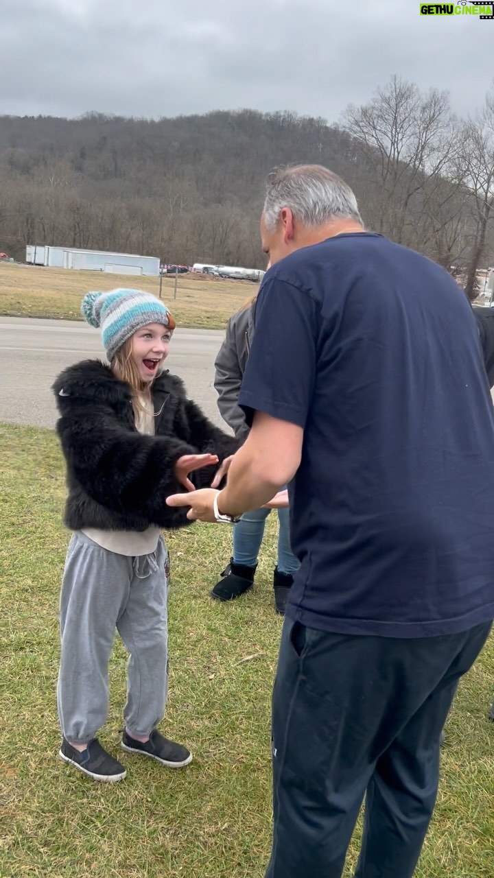 Joe Gatto - 168.4K Likes - Gotta love a road side Girl Scout cookie sale. Stopped on the way to my next city and bought them out. Really nice families. I get cookies. They get to go back inside. Win win.