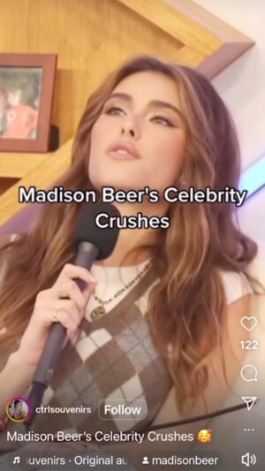 Joe Gatto Instagram - Wow thanks for thinking so @madisonbeer … can’t believe you called me out on this recent podcast. You have great taste. And this is definitely 100% real. #comedy