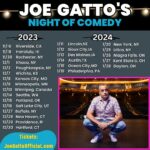 Joe Gatto Instagram – The show keeps going! Come on out to laugh together! Meet and greets also available. 

Tickets link in bio or JoeGattoOfficial.com