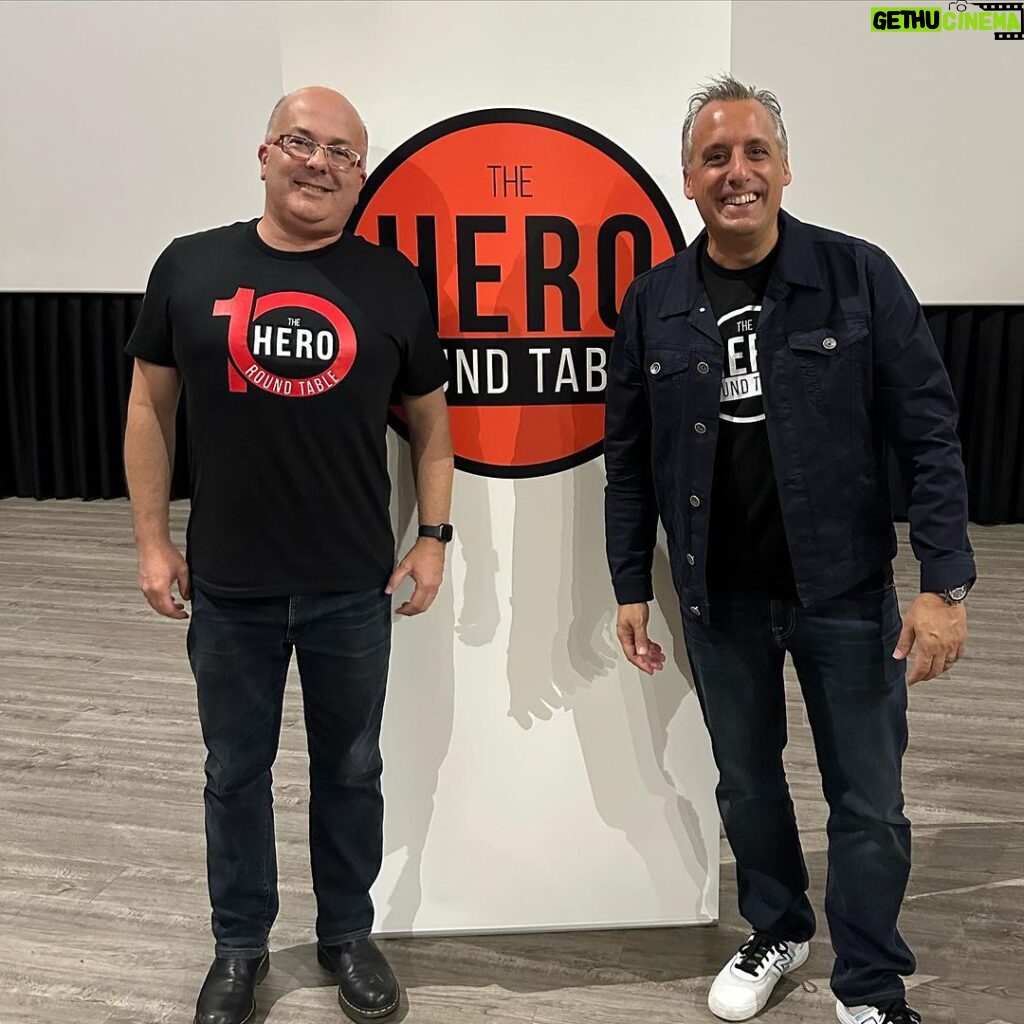 Joe Gatto Instagram - I have the best time at this event every year. And on its tenth anniversary I am looking forward to spend these next two days with extraordinary people. Especially this man here, Matt. Thanks for always welcoming me and for putting on a crazy cool event. Brighton, Michigan