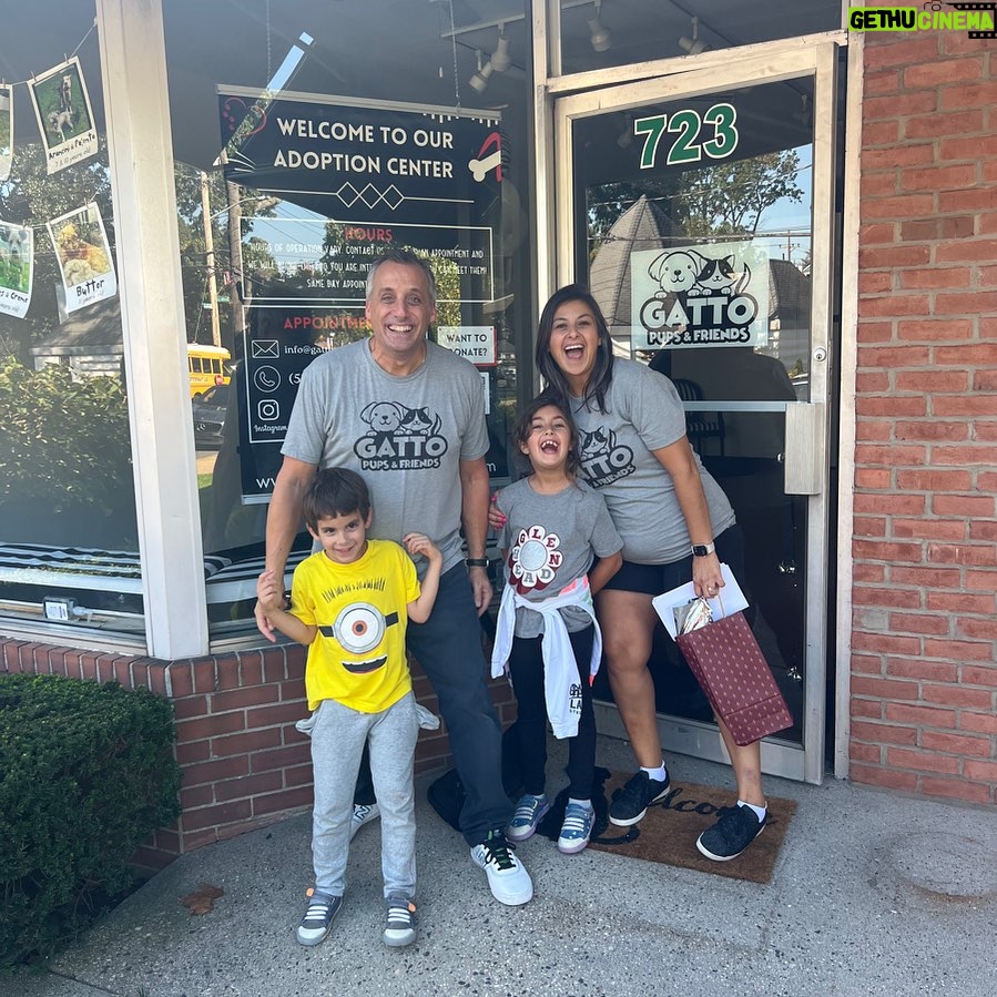 Joe Gatto Instagram - What an amazing day. So proud to be a part of our amazing community with adding a home for dog people trying to do their part to find some pups a loving home. Our store opened today in Glen Head. A dreamed realized. And I couldn’t be prouder of my wife for all the hard work and tireless dedication she has for these old doggies. A proud day to be a Gatto. @gattopupsandfriends Glen Head, New York