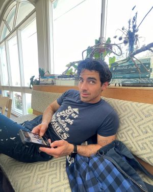 Joe Jonas Instagram - What am I smiling at?
