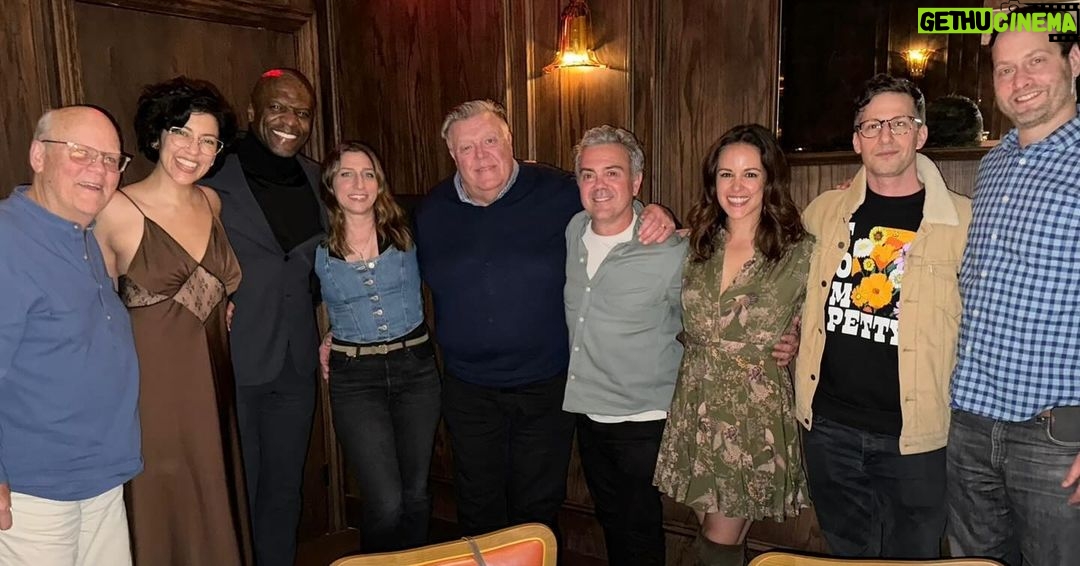 Joe Lo Truglio - 78K Likes - The squad a had a great time last night. I’m a lucky dog to have all of these wonderful, funny, kind people still in my life. Many stories, many laughs, a few tears, sometimes both at the same time. Like it should be. NINE-NINE! ❤️