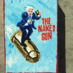 Joe Lo Truglio Instagram - Back in season 2 or 3, I painted some movie posters that were inspired by B99 characters. The cast has the originals. Here’s a peek: (1) Jake (2) Amy (3) Rosa (4) Holt (5) Hitchcock (6) Scully and (7) Gina. 🚨Any thoughts on Boyle’s? @nbcbrooklyn99