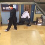 Joe Lo Truglio Instagram - 🚨BTS ACTION🚨 From Aug 2014, Season 2 Heist, Boyle’s bird’s-eye view. Heist episodes were very fun but required many angles, so they took longer to shoot. Can’t remember if somersault made the final cut? Kinda fun staying up in the rafters though, watching my buds work their magic. #B99Mems @nbcbrooklyn99