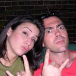 Joe Lo Truglio Instagram - One of the first photos of us together, on a NY rooftop, and I cherish it. Life would be so ground-floor without you @officialbethdover ❤️Happy anniversary.