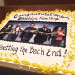 Joe Lo Truglio Instagram - Title of your sex tape. 💛💙💛💙💛 This is first season, celebrating when the series got picked up for the “back 9”. 🚨🚨🚨 #tbt