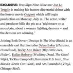 Joe Lo Truglio Instagram - 🎬I’m thrilled to finally be able to present the cast for my first movie, 🌲⛰OUTPOST⛰ 🌲 Clockwise from top L: ⭐️@atoessandoh @officialbethdover Becky Ann Baker, Dallas Roberts, Dylan Baker, @tareacampbell ⭐️It’s different than what many of you know me for, but that’s part of the fun. We’re all more than one thing. Turn heads. 💥 @outpost_the_film