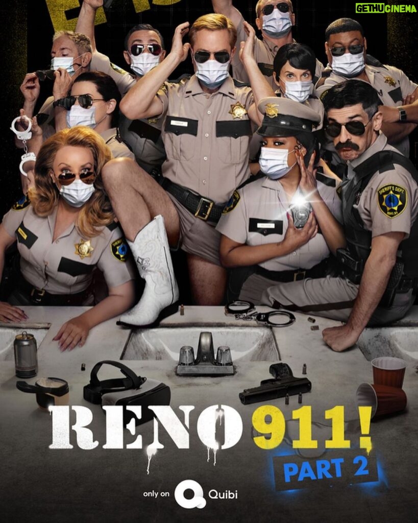 Joe Lo Truglio Instagram - New Reno funnies out today! 🕶⭐️🕶⭐️🕶⭐️ @quibi