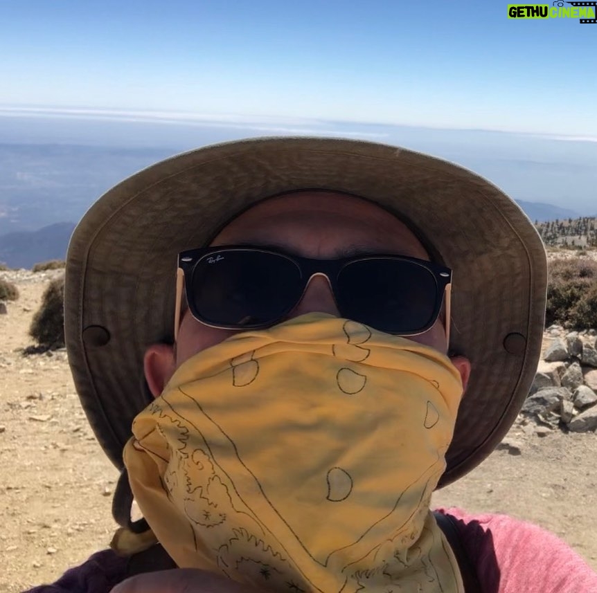 Joe Lo Truglio Instagram - 🌞Last Wednesday I climbed to the summit of Mt Baldy with some buds. 10,000 ft. We started at San Antonio Falls, an elevation of 6,000 ft. Four hours, fifteen minutes up. Two hours fifty minutes down. It destroyed my legs but exploded my spirit. Still feeling the ripples of both. Next day, I go to Joshua Tree. All muscles at Defcon 1 so my hand starts spasming. I laugh because that’s all I can do at 70 mph. I land in the desert and spend two nights. It’s like sleeping in a planetarium. Infinite stars. Mars is out and red as hell. I see the comet 🌠before it goes away for another 6800 years. Discovered some constellations: Scorpio ♏️and Saggitarius♐️. The world is insane and the future unknown but in just four days I’ve been able to reset the compass. Friends, you won’t regret it. Get outside. Test your limits. Challenge your stamina. If it hurts, even better. You’ll feel alive and not numb to all this noise thrown at you everyday. If you can, climb. If it’s at night, look up. Check your water supply. Tell your people you love them. And wear a f*cking mask. ☀️☀️☀️☀️☀️☀️ I challenge fellow cast mates, the incomparable @melissafumero and @stephaniebeatriz, as well as my old friends, @kenmarino and @thomaspatricklennon to #WearAMask 💫💫💫💫 PS. You do not have to be at 10,000 ft but EXTRA POINTS if you are.