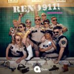 Joe Lo Truglio Instagram - Punching in May 4th on @quibi Public restrooms beware. #Reno911