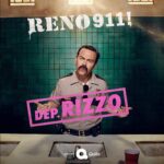 Joe Lo Truglio Instagram - I play all sorts of cops. There’s a homemade catalogue I consult. Here’s a shady maniac. 🎭🏆But for real this group is a fun bunch, made up of funny-as-hell friends, and coming your way May 4 on @quibi. Happy to be goofing with all of them. #Reno911 🚨🚨🚨🚨🚨🚨 P.S SURPRISE GUEST STAR ON LAST PIC.