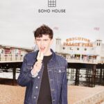 Joe Locke Instagram - Celebrating pride with @sohohouse in their new Brighton house - Photographer: Tung Walsh @tung_walsh Stylist: Holly White @hollyevawhite Stylist Assistant: Eoin Higgins @styledbyeoin Grooming: Sven Bayerbach @svenbayerbach