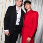 Joe Locke Instagram - The most nerve wracking and amazing night ever, thanks @britishgq @adambaidawi ❤️ - @alexandermcqueen Styling @hollyevawhite Grooming @petransellge @britishgq