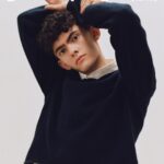 Joe Locke Instagram - Spoke to @behindtheblinds about Heartstopper, Queer stories, and all things Charlie spring! - in conversation with @pm.onufrowicz captured in London by the amazing @emiliastaugaard and styled by the incredible @millermode wearing @ysl by @anthonyvaccarello @celine, @maisonvalentino ,@ernest_w_baker @christopherkane, @miumiu Grooming by the very lovely @knightjosh