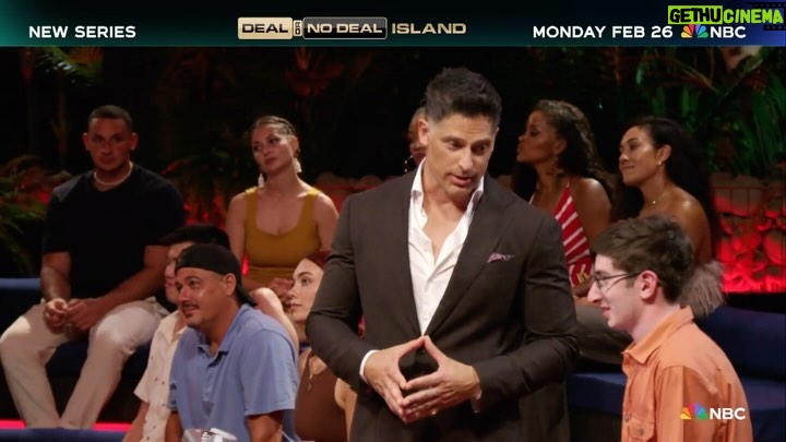 Joe Manganiello Instagram - ONE MONTH until the premiere of #DealOrNoDealIsland ! Meet me and 13 competitors on The Banker’s Island, as they battle it out for over $200,000,000 hidden in briefcases all throughout the jungle… The adventure of a lifetime begins: Monday, February 26 at 9:30/8:30c on @NBC & streaming on @Peacock.