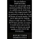 Joe Manganiello Instagram - DO NOT FALL FOR IMPOSTERS. I only have one verified account on Instagram, Facebook, & Twitter/X. I do not ask people for money or favors. DO NOT believe anyone posing as a manager, publicist, lawyer, or any other person who works for me. NO ONE speaks for me on these platforms. PLEASE REPORT ANY SUSPICIOUS ACTIVITY IMMEDIATELY.