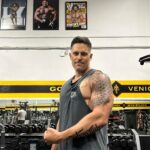 Joe Manganiello Instagram - GOLD’S GYM • VENICE Ten years later… It was one thing to get into the kind of shape I was in when we shot that @muscleandfitness cover above my head way back then but it’s an entirely different thing to be in this kind of shape now. Its like I’ve lived nine lives since that shoot a decade ago but here I am, breaking personal records in and out of the gym, stronger than ever… Training has always been my best friend. Whatever you put in, you get out… “This you can trust.” I want to give a shout out first and foremost to my trainer of 14 years @ronmathews, the late Dr. Jim Mooney, the late Shawn Perine, the late Joe Weider, Arnold of course, Jeff and the Gold’s staff, & all of the other guys on the Gold’s wall who I had on my wall growing up. Lou, Franco, Frank, Lee, Dorian… there just isn’t a bucket list for having your picture hung on the Gold’s Gym wall… I never would have dared say that out loud, but here we are… unreal. This is for all of the kids out there who couldn’t do one pull up or one dip into high school, it’s not how you start the race, it’s how you finish… oh, and you never finish. #100PercentNatural #NoSteroids #NoHGH #NoPhotoshop #NoMakeup