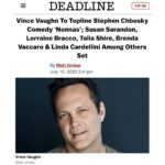 Joe Manganiello Instagram - NONNAS - Great script, hilarious cast, and a fantastic director (even though he’s from my High School’s rival)… coming soon!