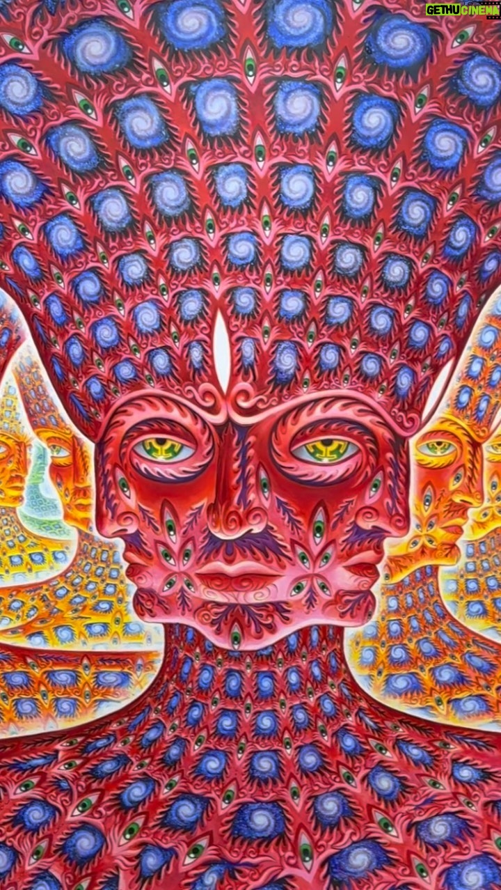 Joe Manganiello Instagram - NET OF BEING • Alex Grey