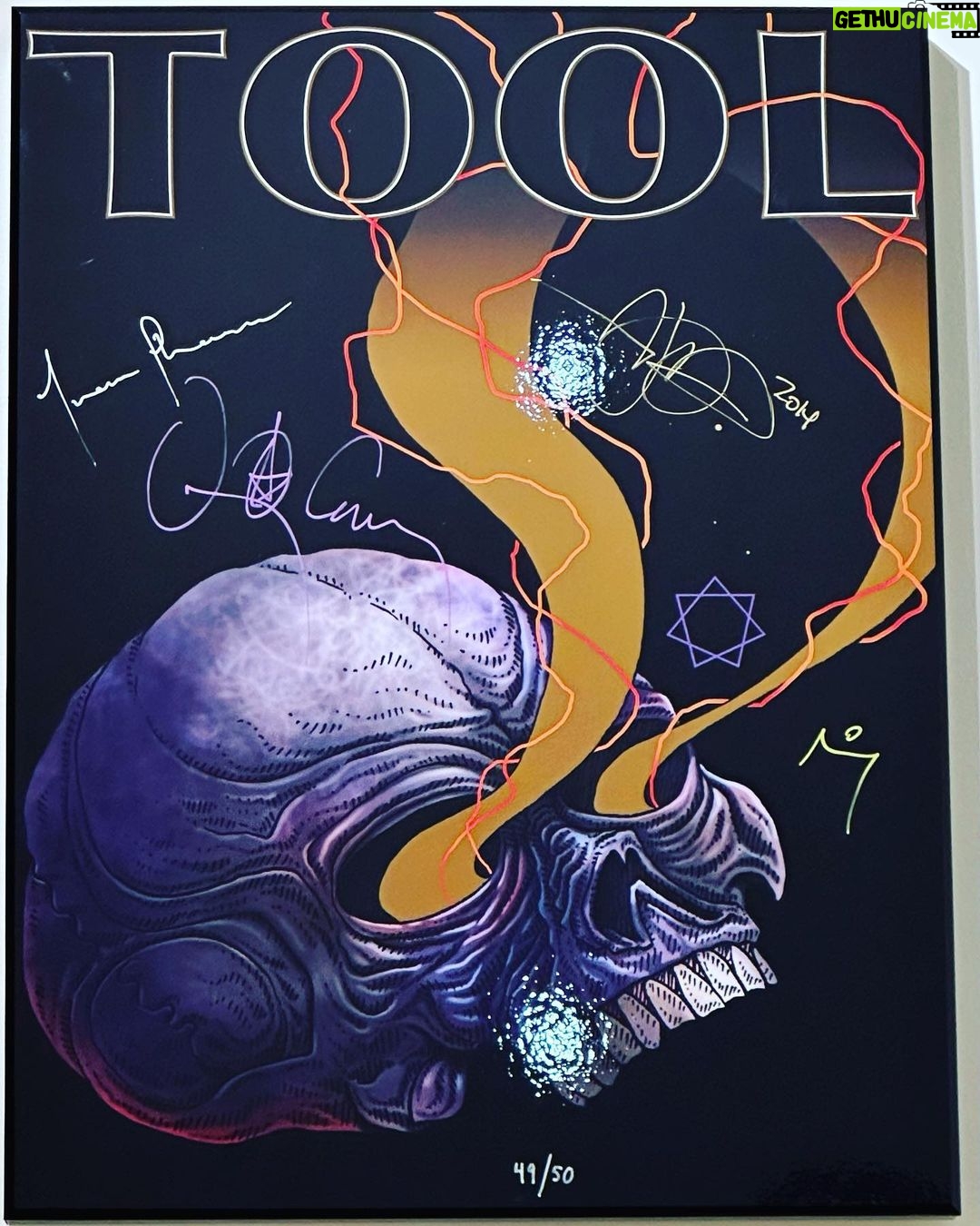Joe Manganiello Instagram - ALEX GREY X TOOL
