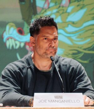 Joe Manganiello Instagram - In case you were wondering what I did this past summer… PART I

1. & 2. Shot the first season of DEAL OR NO DEAL ISLAND on an actual remote jungle island…
3. Served as a groomsman/shovel brother for one of my best friends in the world back in our hometown of Pittsburgh…
4. While doing some Board of Director work at Pittsburgh Children’s Hospital, I met up with my friend and Steelers Captain Cam Heyward and his younger brother/Steelers Tight End Connor…
5. Checking to see if the CIA has James Harrison pushing too many pencils, and congratulating him on entering the Steelers Ring of Honor.
6. Went to Nemacolin and visited Frank Lloyd Wright’s FALLINGWATER…
7. Served as the American Ambassador at THE LUCCA COMICS & GAMES FESTIVAL’S 30th Anniversary in Lucca, Italy for the first time as an Italian Citizen…
8. Bumped into legendary fantasy artist Adrian Smith…
9. Made a pilgrimage to see the actual Sword in the Stone at The Cathedral of San Galgano…
10. Stared into Caravaggio’s eyes at the Ufizzi Gallerie in Firenze… my favorite piece at one of my favorite museums… 

AND MUCH MUCH MORE SO STAY TUNED FOR PART TWO…