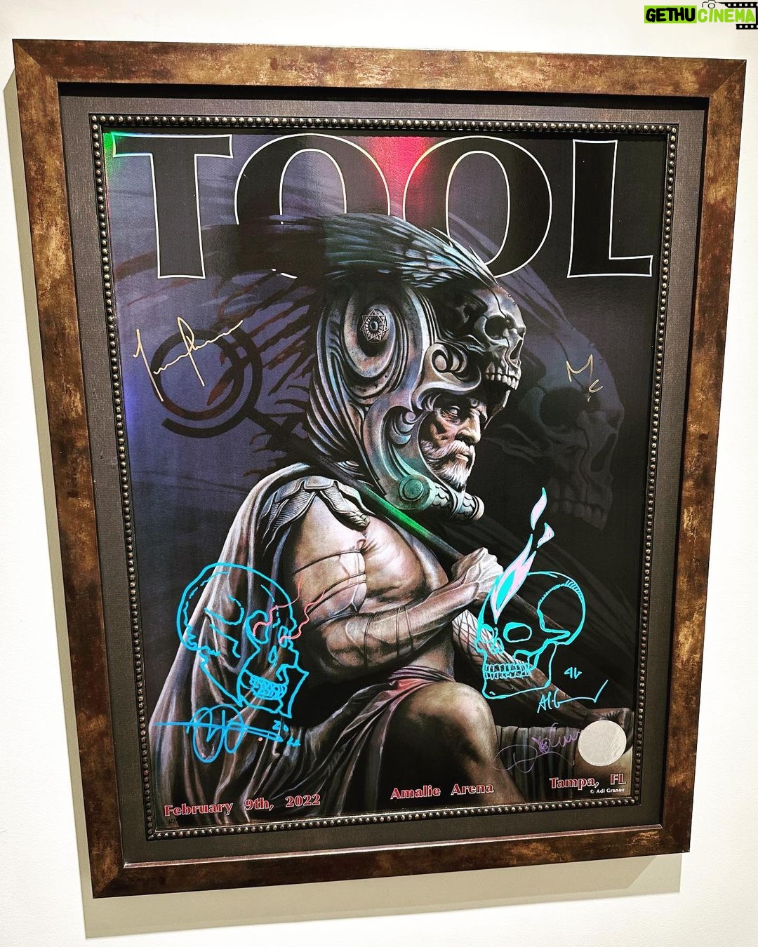 Joe Manganiello Instagram - ALEX GREY X TOOL