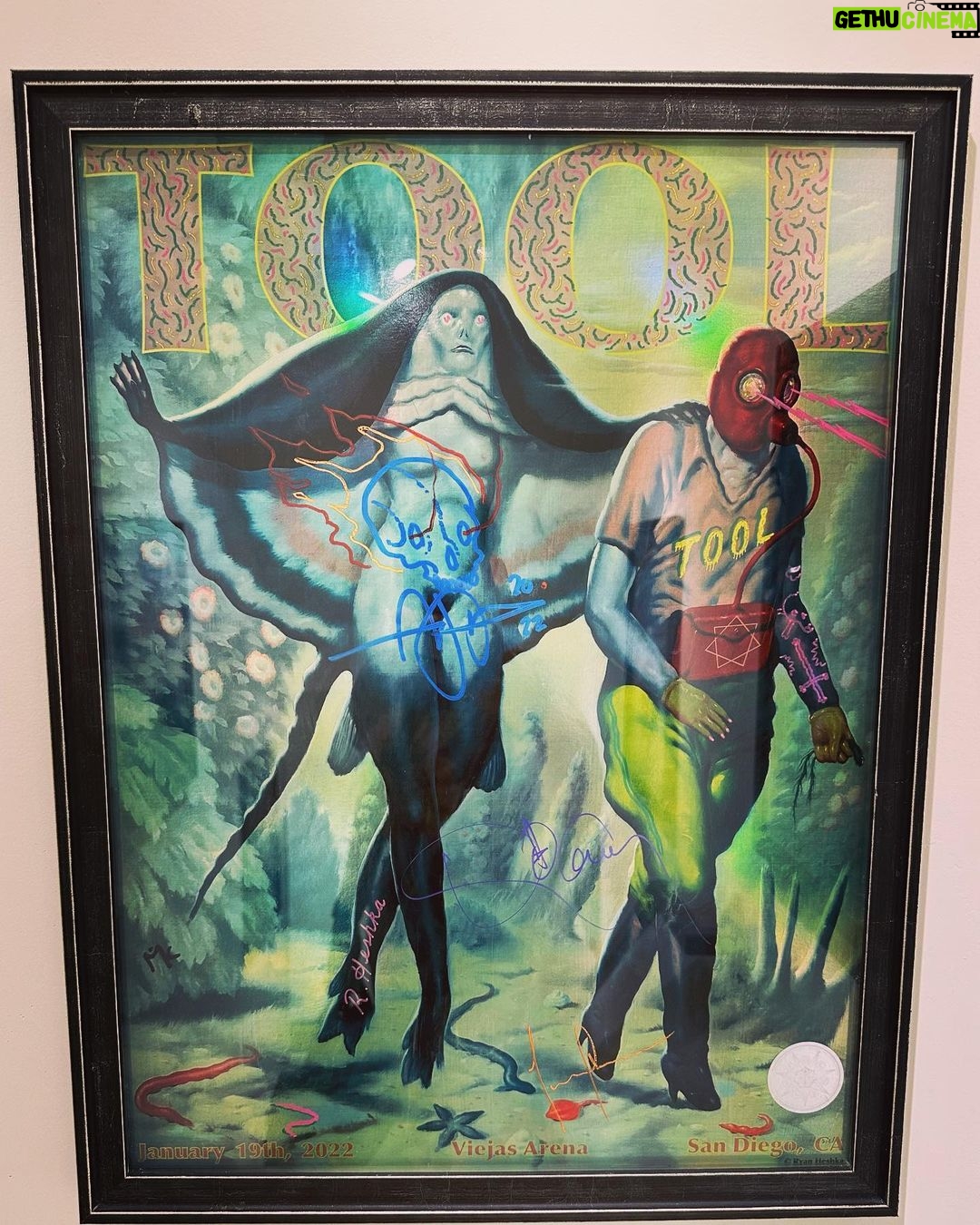 Joe Manganiello Instagram - ALEX GREY X TOOL