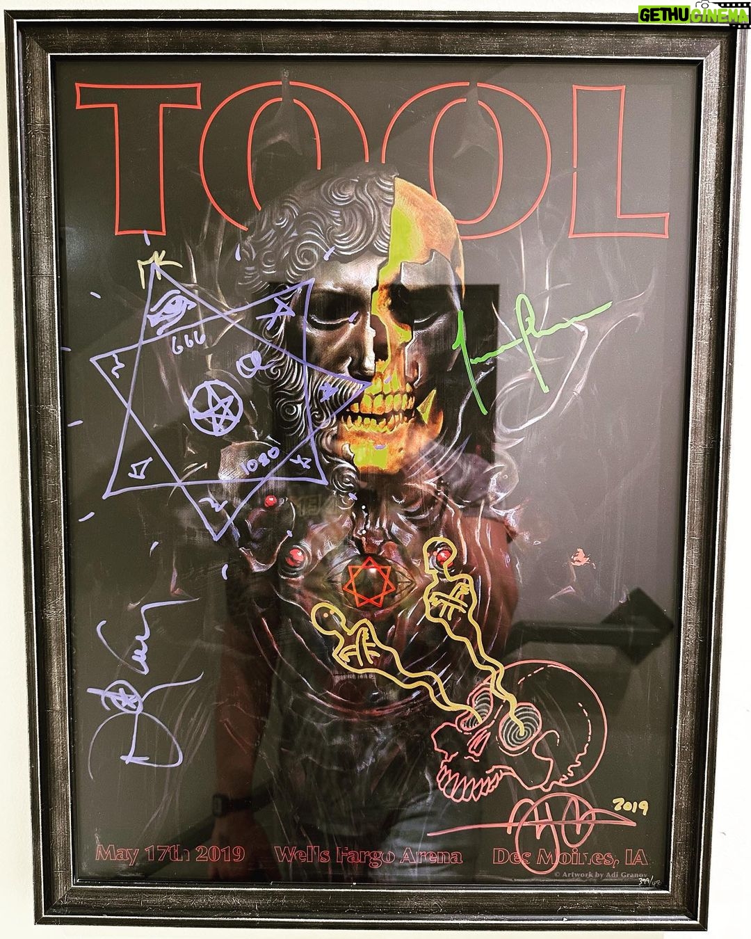 Joe Manganiello Instagram - ALEX GREY X TOOL