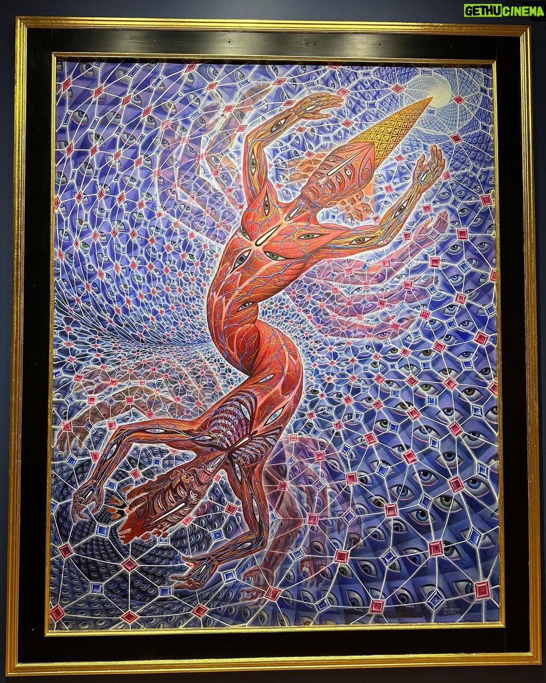 Joe Manganiello Instagram - ALEX & ALLYSON GREY’S • ENTHEON/CHAPEL OF SACRED MIRRORS One of the great single/dual artist museums in the world… Psychedelic ancient mysticism + Jungian archetypes + scientific anatomy = 🤯