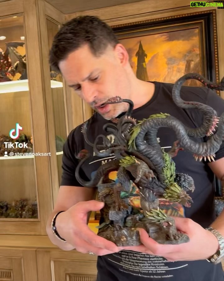 Joe Manganiello - 67.5K Likes - The team at @archvillaingames have been taking miniature gaming to the next level as of late, so I had to get myself their brand new DEMORGOGON sculpt and have it masterfully painted by @stevenoaksart. if you want to shock your players at the table, this is the one…
