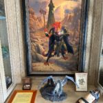 Joe Manganiello Instagram - • THE SHRINE • • ARKHAN THE CRUEL DEFENDING HIS REALM By: Larry Elmore • ORIGINAL JACK SCRUBY FANTASY MINIATURES • ORIGINAL WOODGRAIN DUNGEONS & DRAGONS BOXED SET • THE SANDAL OF GYGAX