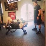 Joe Manganiello Instagram - Pumping Iron with the Incredible Hulk part II @theofficiallouferrigno