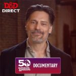 Joe Manganiello Instagram – THE OFFICIAL 50 YEAR HISTORY OF DUNGEONS & DRAGONS DOCUMENTARY

Hubris, Betrayal, Heartbreak, & Redemption… the roller-coaster history of the heralded & unheralded geniuses who inadvertently created an American art-form that would serve as the launching pad for generations of creative minds to come…
The Official 50 Year History of Dungeons & Dragons Documentary is set for release next year, The Year of the Dragon: 2024.
Stay tuned for details and visit the link in the @dndwizards BIO to watch my D&D Direct announcement…