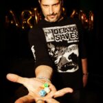 Joe Manganiello Instagram - It’s been 15 years since the passing of Gary Gygax, co-founder of Dungeons & Dragons, an American art-form responsible for so much of the culture we live in and for training an entire generation of creative minds. His son Luke gave me these dice for my birthday four years ago that belonged to Gary. I pulled them out today while shooting the D&D documentary and thought about all of the things he put into motion… #rip