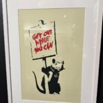 Joe Manganiello Instagram – BANKSY in NYC 🍎