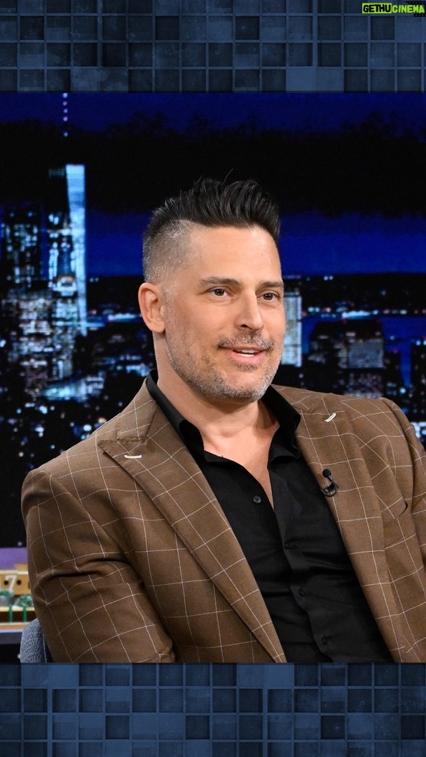 Joe Manganiello Instagram - @joemanganiello brought his chihuahua Bubbles to @dealornodealtv Island 🥹 #FallonTonight The Tonight Show Starring Jimmy Fallon