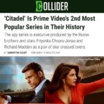 Joe Russo Instagram - We’re coming for you Lord of the Rings!! Amazing job to the entire @citadelonprime team. Make sure to watch episode 3, available on @primevideo NOW. Link in bio to @collider article.