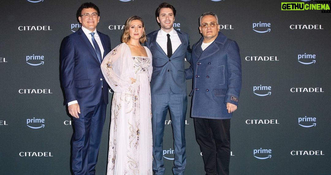 Joe Russo Instagram - Thank you Rome… @citadelonprime is out in 4 days. Who’s ready???