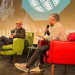 Joe Russo Instagram - What a fantastic sophomore year for @sandsiff… I want to thank the entire festival team for a organizing such a thoughtful weekend for our emerging filmmakers. A special shout out to my dear friends @stanleytucci & @thedonaldmustard for joining me in the gorgeous St Andrews. Until next year…