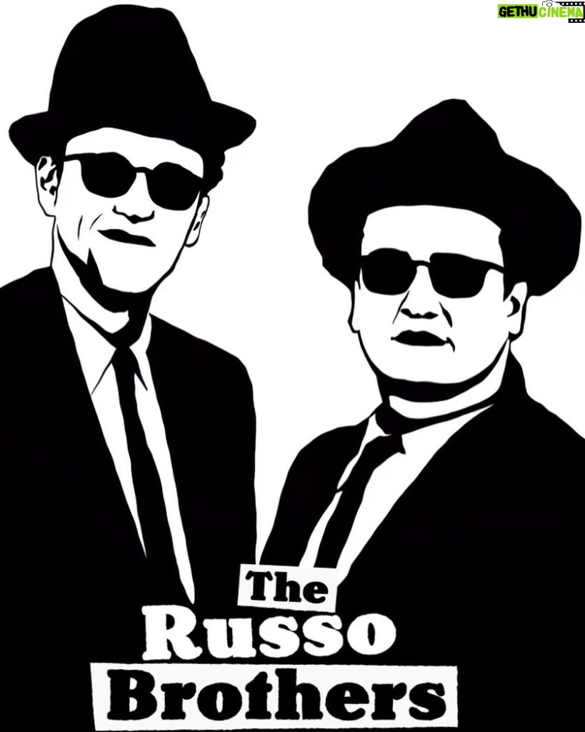 Joe Russo Instagram - We’ll take 4 fried chickens and a coke… Special thanks to Alejandro and Mayde of our Health & Safety crew on The Electric State for this killer Blues Brothers edit. @alex.muela @maydecolumna