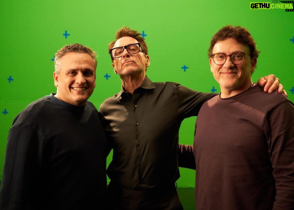 Joe Russo Instagram - Who would have thought @robertdowneyjr would be so HAPPY to see us after what we did to him… So great to be back on set with the maestro. We’re very excited to be involved in such an incredible project and congratulating the Happy team on a great launch. We admire all that Happy Coffee has set out to achieve, including making amazing coffee and building great partnerships, like with @namicommunicate