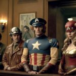 Joe Russo Instagram - Holy shit. Where can we watch this… AI art front @digiguru. “The Avengers (1980) directed by Wes Anderson”