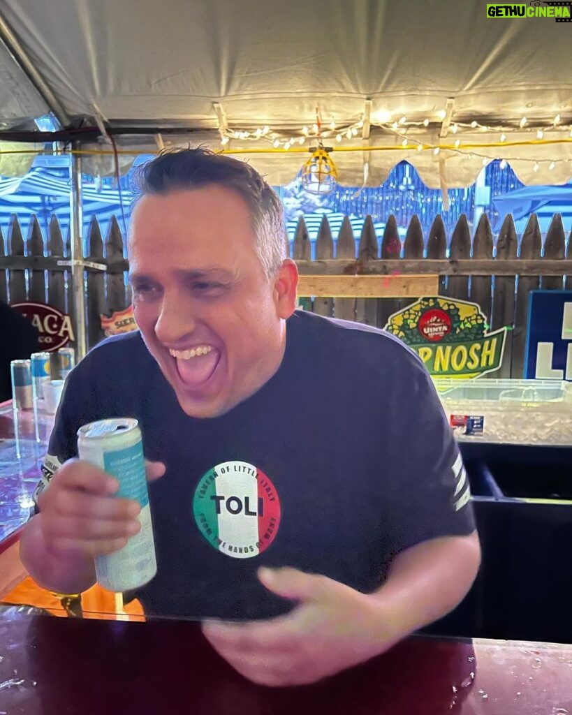 Joe Russo Instagram - Joe should definitely keep his day job… Thank you to TOLI in Little Italy CLE for letting Joe bartend for The Feast this weekend!